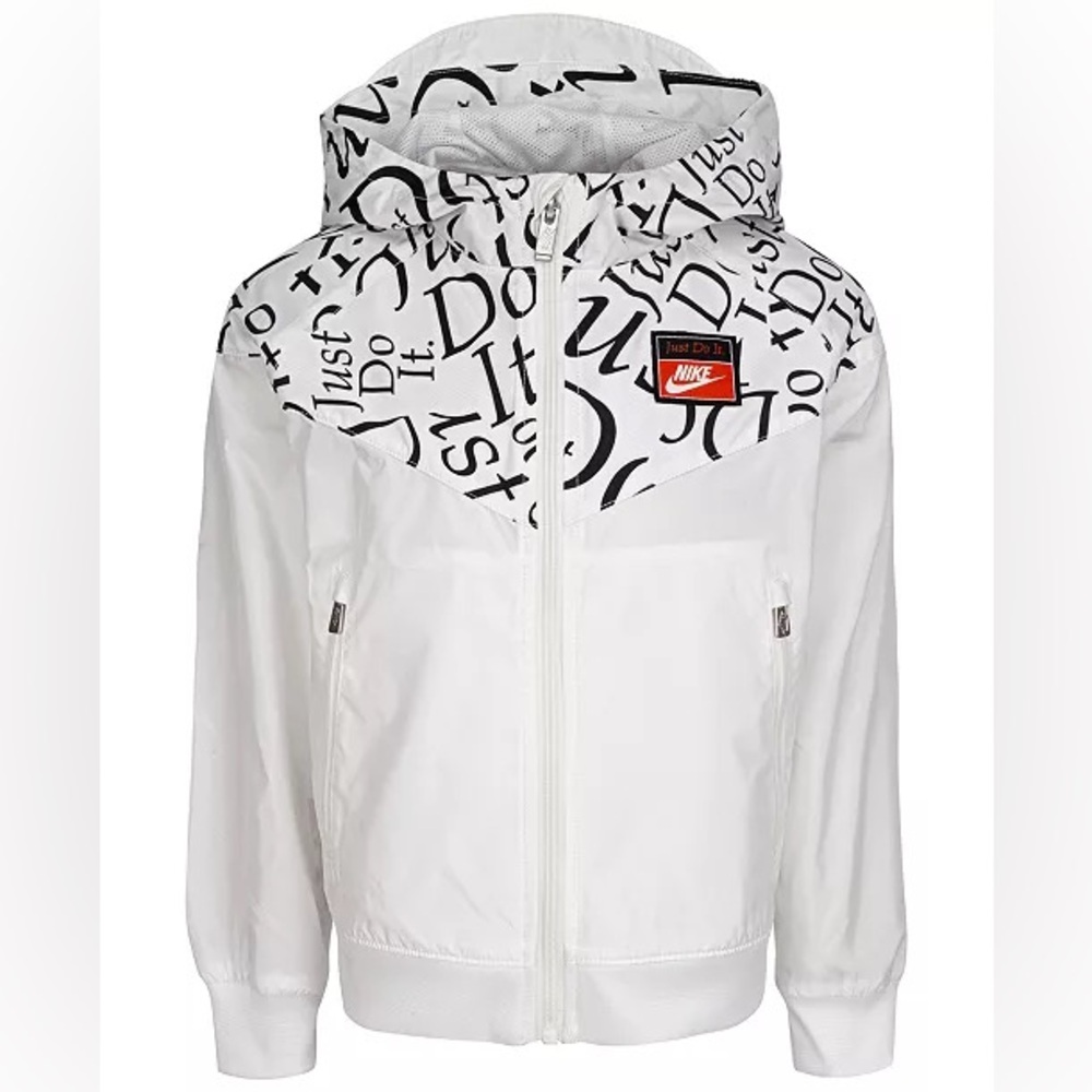 Boys Just Do It Hooded Windrunner Jacket